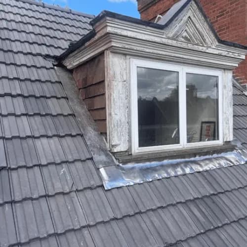 Dormer roof renewal by Authentic Building & Roofing, Essex